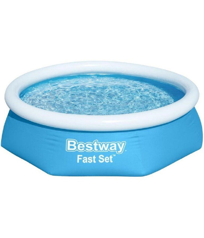 Piscina Gonfiabile Fast Set à¸244x61cm Rotonda Per Famiglie Giardino Estate 57448         