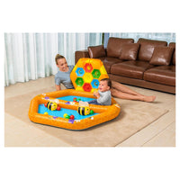 Trade Shop - Piscina Gonfiabile Gioco Alveare Per Bambini Con 20 Palline 2 Api 127x119x61cm 52639 -