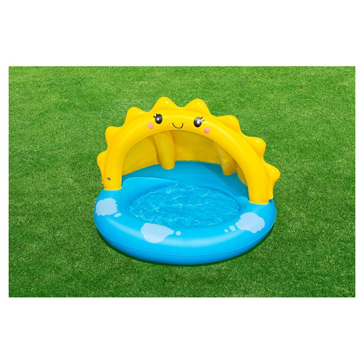 Trade Shop - Piscina Gonfiabile Per Bambini + 2 Anni Sunny Days 101x97x71cm Con Copertura 52637 -