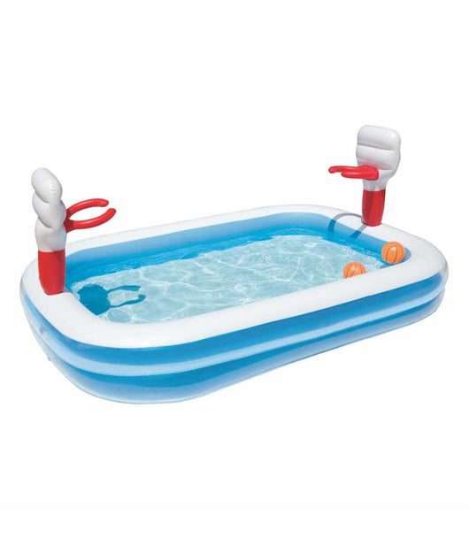 Piscina Gonfiabile Per Bambini 3 Anni+ Gioco Pallacanestro Basket Giardino 54122         