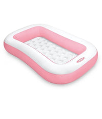 Piscina Gonfiabile Per Bambini Rettangolare Baby 166 X 100 X 25cm Giardino 58423         