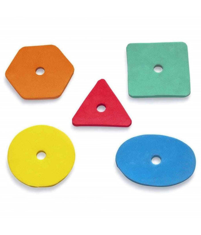 Piscina Gonfiabile Per Bambini Splash & Learn 120x117x46cm 5 Forme Schiuma 52378         