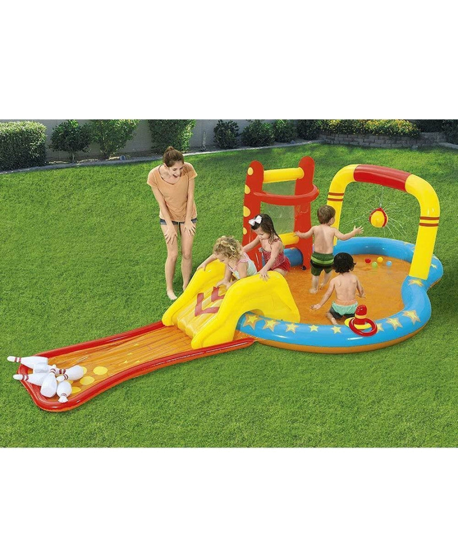 Piscina Gonfiabile Play Center Piccolo Campine Bambini 435x213x117cm Sport 53068         