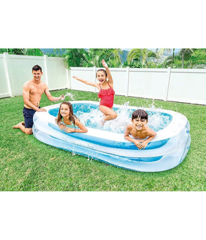 Piscina Gonfiabile Swim Center Family Pool 262x175x56cm Rettangolare 750lt 56483         