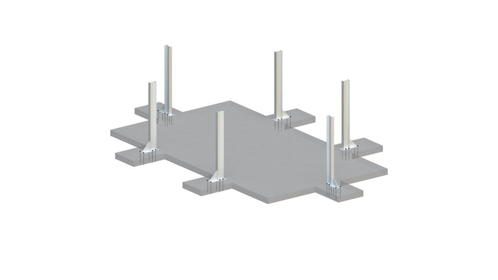 Piscina in legno Aqua 6.1x2.85 - H.1.31 m fissate su calcestruzzo esistente - BAS7307OSPL+SZA - ALTANKA
