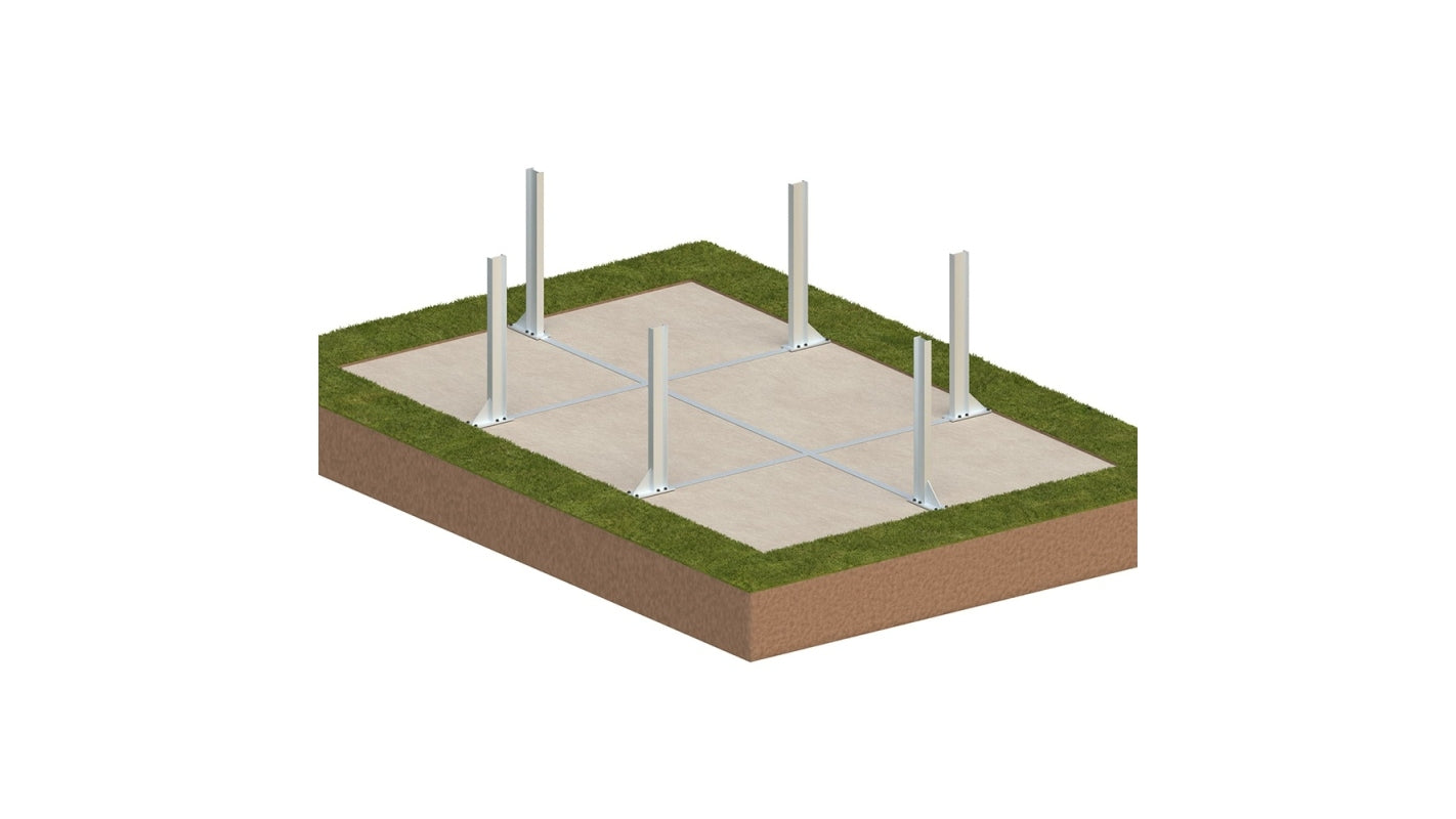 Piscina in legno Aqua 6.1x2.85 - H.1.31 m su telaio senza cementazione - BAS7307OSPU - ALTANKA