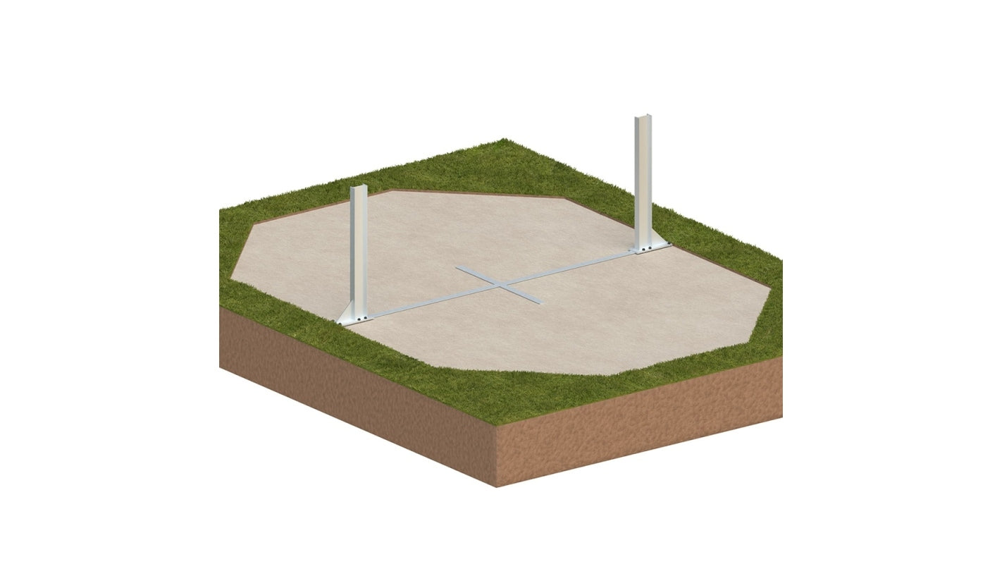 Piscina in legno Nemo 4.3x3.00 - H.1.18 m su telaio senza cementazione - BAS7302OSPU - ALTANKA