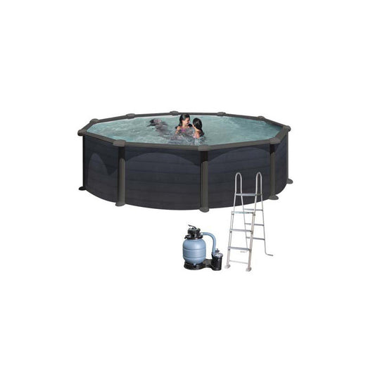 Piscina Ovale in Acciaio Gre Granada Kit PR 458 GF
