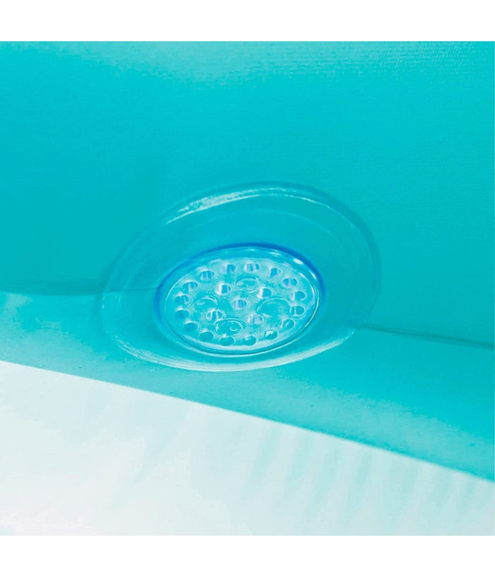 Piscina Per Bambini Spruzzo Balena 201x196x91cm Multicolor Giardino Estate 57440         