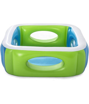 Piscina Per Bambini Window Multi Color Con Oblo' 168x168x56 Cm Piscinetta 51132         