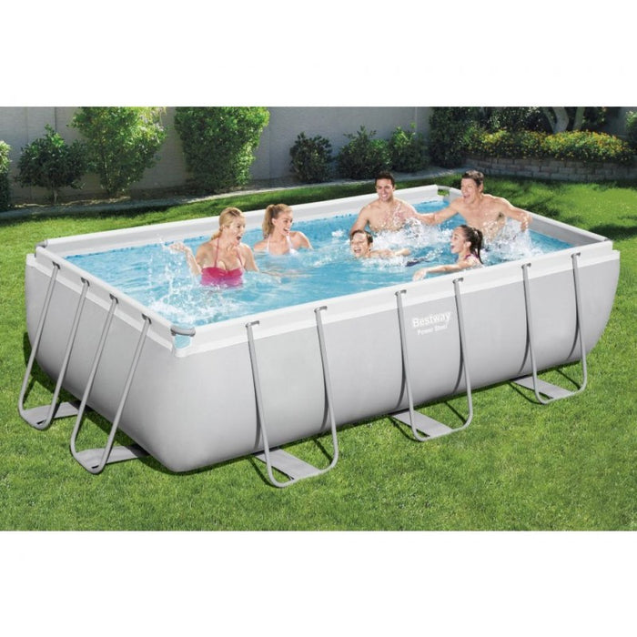 Piscina Steel Rettangolare Filtro 2D 404X201 h 100 Bestway BW56441