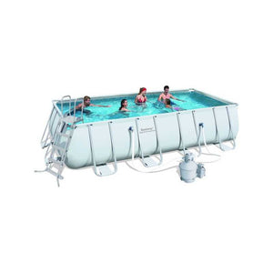 Piscina Steel Rettangolare Filtro J3 549X274 h 122 Bestway BW56466
