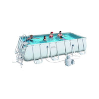 Piscina Steel Rettangolare Filtro J3 549X274 h 122 Bestway BW56466