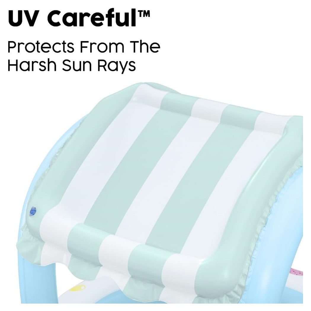 Trade Shop - Piscina Sweet Shoppe Con Fondo Gonfiabile Copertura Per Bambini +2 Anni 104x84cm 52638 -