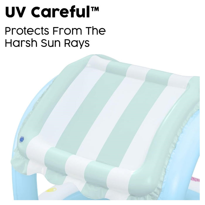 Trade Shop - Piscina Sweet Shoppe Con Fondo Gonfiabile Copertura Per Bambini +2 Anni 104x84cm 52638 -