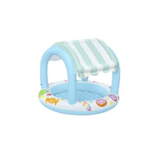 Trade Shop - Piscina Sweet Shoppe Con Fondo Gonfiabile Copertura Per Bambini +2 Anni 104x84cm 52638 -