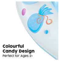 Trade Shop - Piscina Sweet Shoppe Con Fondo Gonfiabile Copertura Per Bambini +2 Anni 104x84cm 52638 -