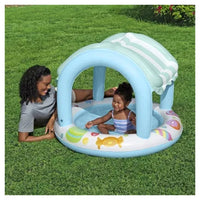 Trade Shop - Piscina Sweet Shoppe Con Fondo Gonfiabile Copertura Per Bambini +2 Anni 104x84cm 52638 -
