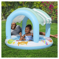 Trade Shop - Piscina Sweet Shoppe Con Fondo Gonfiabile Copertura Per Bambini +2 Anni 104x84cm 52638 -
