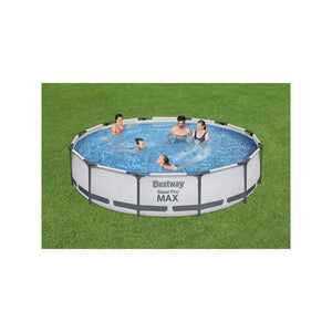 Piscina Tonda Struttura in Metallo Steel Pro Max Bestway 366x76 cm