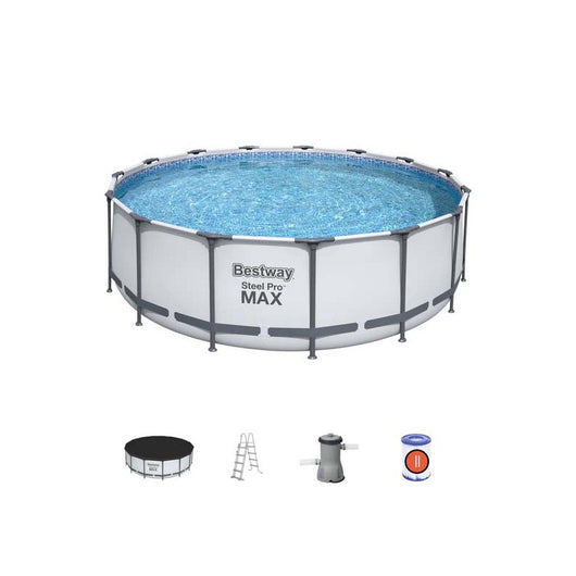 Piscina Tonda Struttura in Metallo Steel Pro Max Bestway 457x122 cm