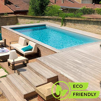 Piscina fuori terra autoportante pannelli 6,55x3,05 m -  Astrea