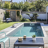 Piscina interrata kit pannelli acciaio rettangolare 6x3 h120 Futura