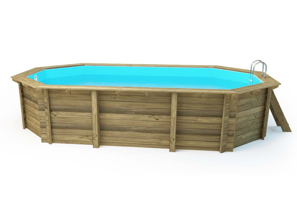 Piscina in legno "Florida 145" - 6,57 x 4,57 x 1,45 m