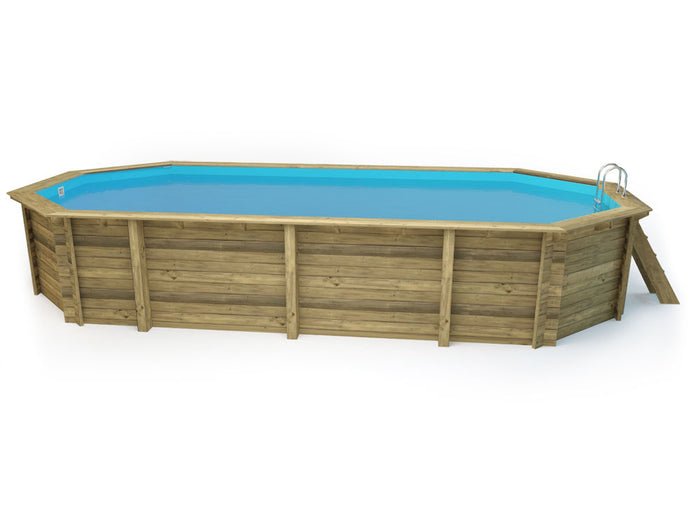 Piscina in legno "Sevilla" - 8,57 x 4,57 x 1,45 m