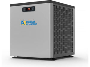 Piscina in legno "Miami 130" - 4,86 x 3,36 x 1,30 m + Mini Pompa di Calore - Potenza 3,5 Kw