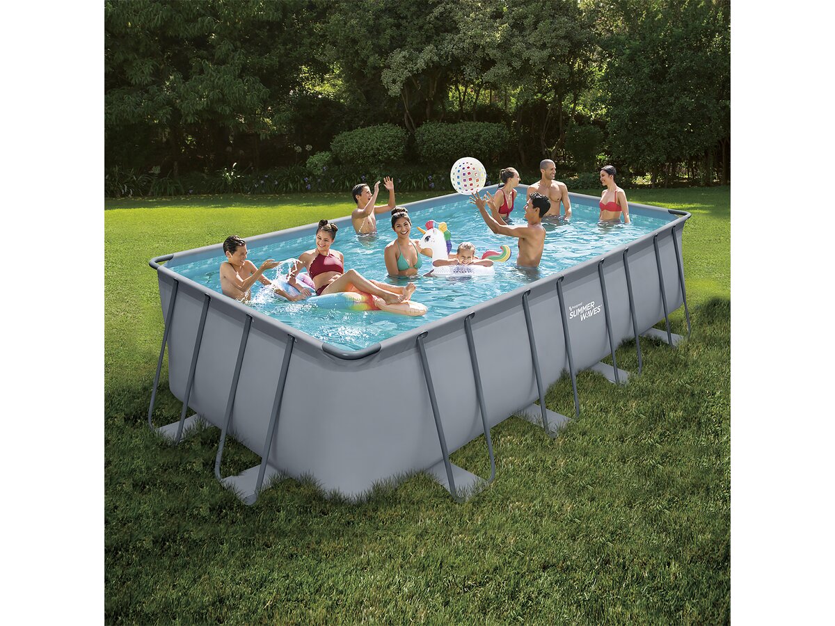 Piscina Fuori Terra - LUDO 2 bis - 4,01 x 2,01 x 1,22 m - filtrazione a sabbia 2,5,m3 / h