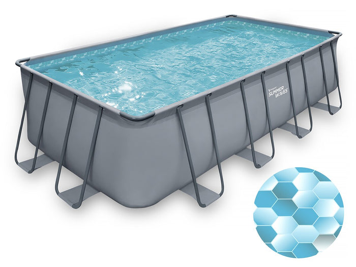 Piscina Fuori Terra - LUDO 2 bis - 4,01 x 2,01 x 1,22 m - filtrazione a sabbia 2,5,m3 / h