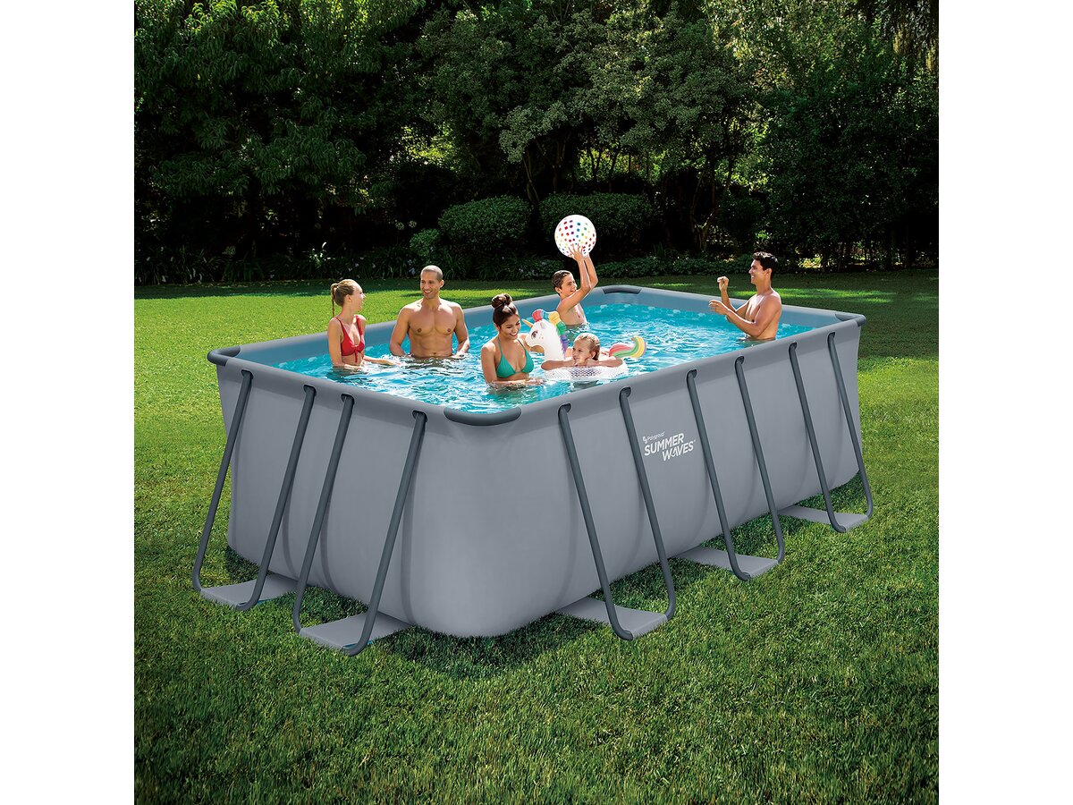 Piscina Fuori Terra - LUDO 1 - 8m2 - 4 x 2 x 1 m - Senza filtrazione