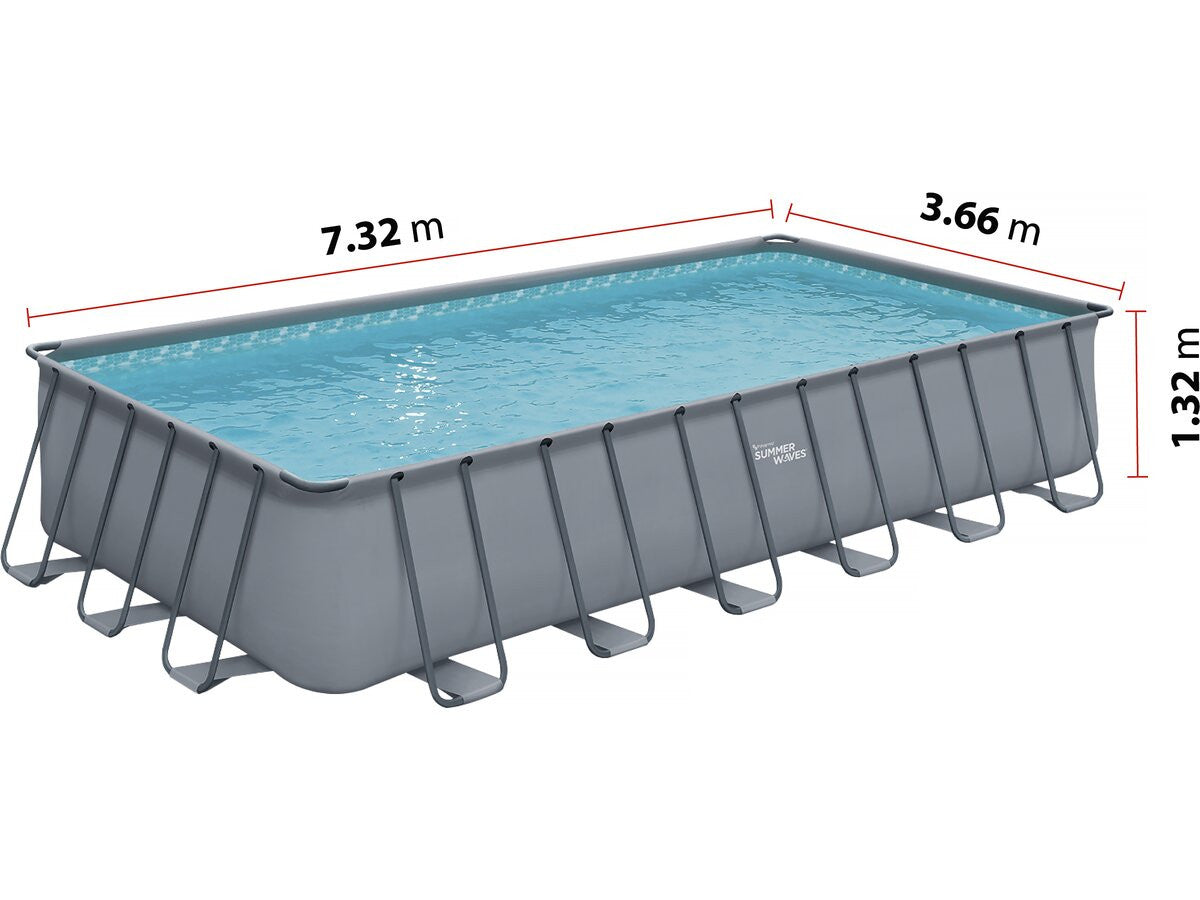 Piscina Fuori Terra "Elite" - LUDO 5 - 7,32 x 3,66 x 1,32 m - senza filtrazione