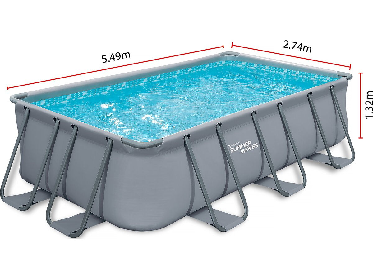 Piscina Fuori Terra "Elite"- LUDO 4 - 5.49 x 2.74 x 1.32 m