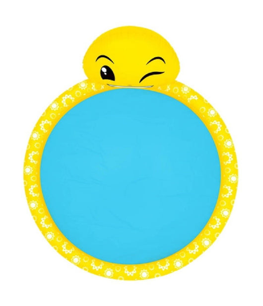 Piscinetta Piscina Per Bambini Smile Emoticon 165 X 144 X 69cm Con Spruzzo 53081         