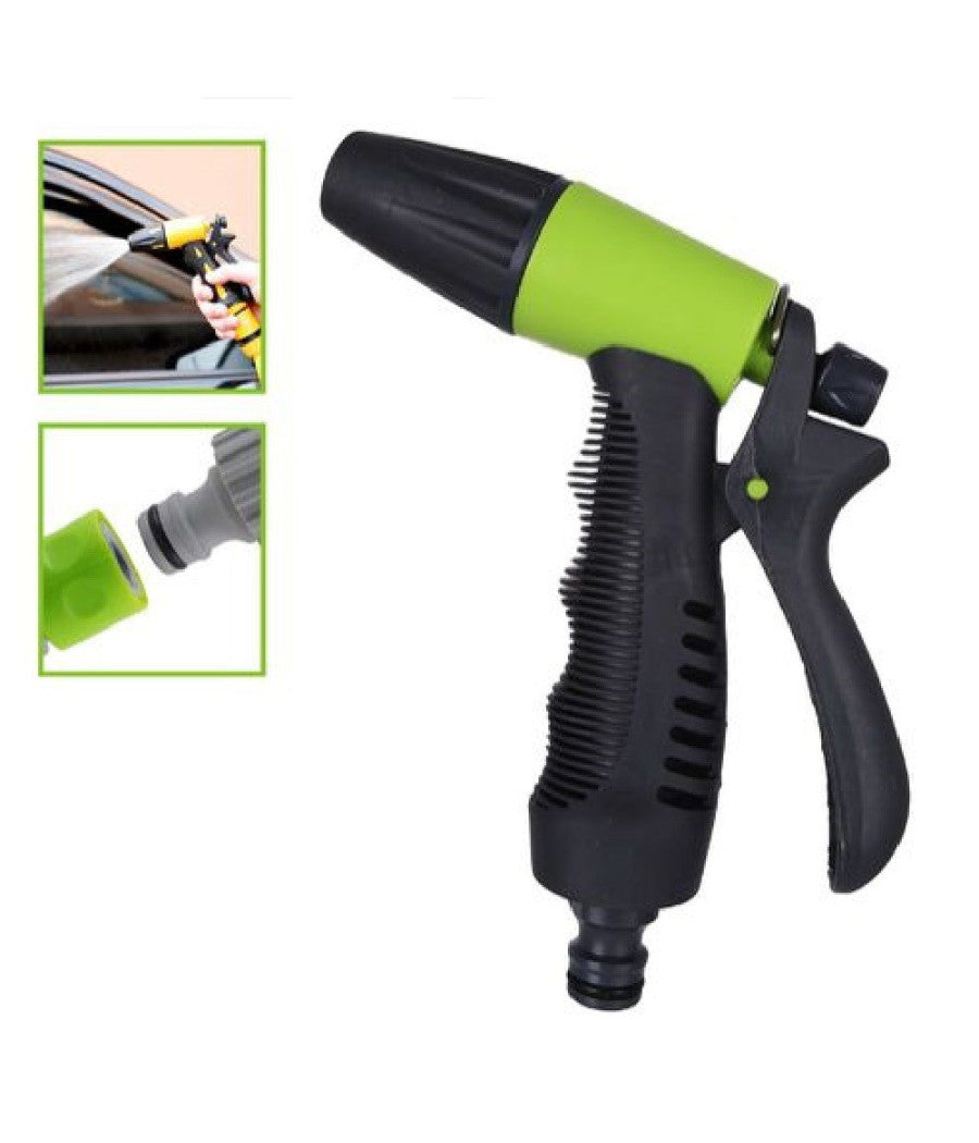 Pistola A Spruzzo 3 Getti Regolabile Rotante Impugnatura Gomma Ergonomica 94767         