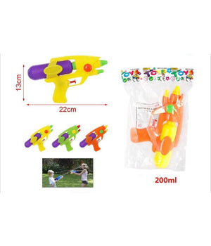 Pistola Acqua 22x13cm Con Serbatoio 200ml Gioco Bambini Colori Assortiti 2904363         