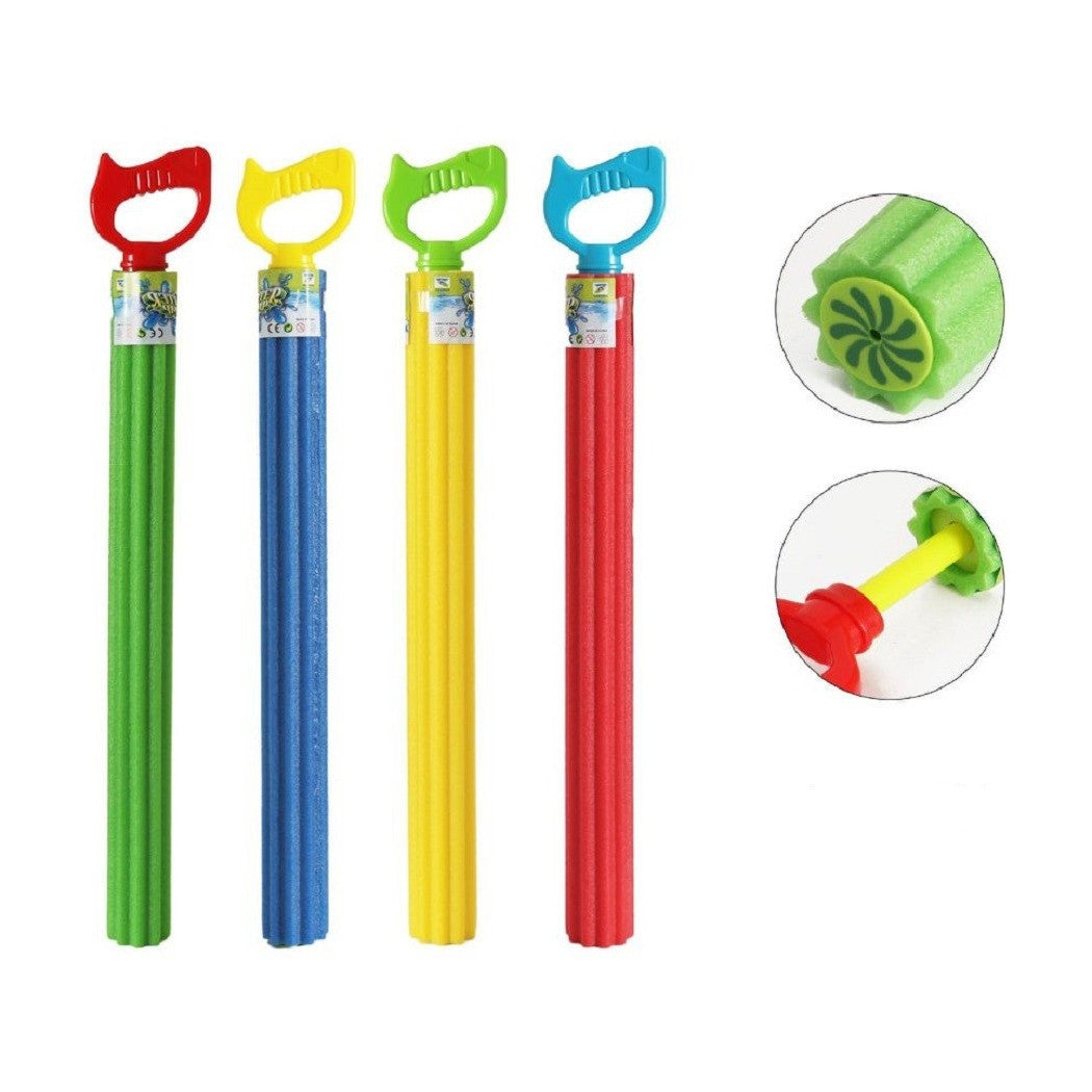 Trade Shop - Pistola Acqua 60x5cm Tubo Bambini Schiuma Gioco Giardino Piscina Spiaggia 605481 -