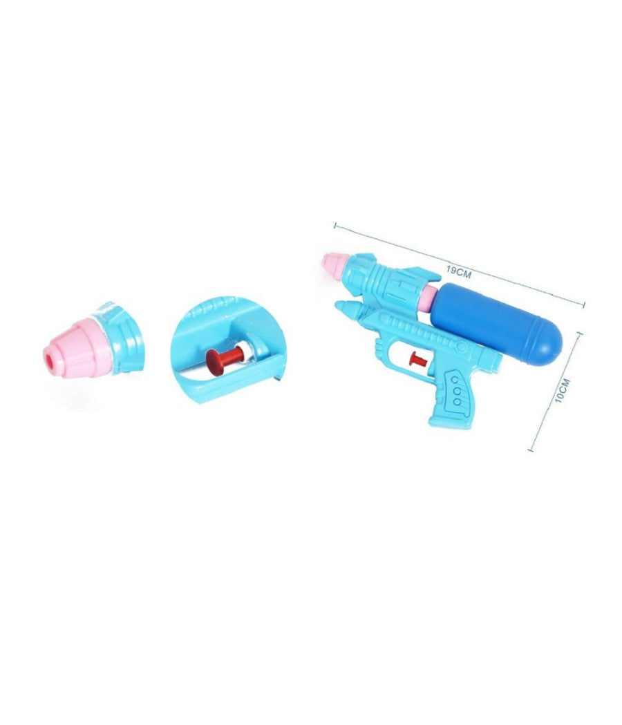 Pistola Ad Acqua 19x10cm Con Serbatoio Gioco Bambini Mare Colori Assortiti 605438         
