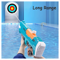 Trade Shop - Pistola Ad Acqua 25cm Grande Capacità Giocattolo Divertimento Estivo Per Bambini 618572 -