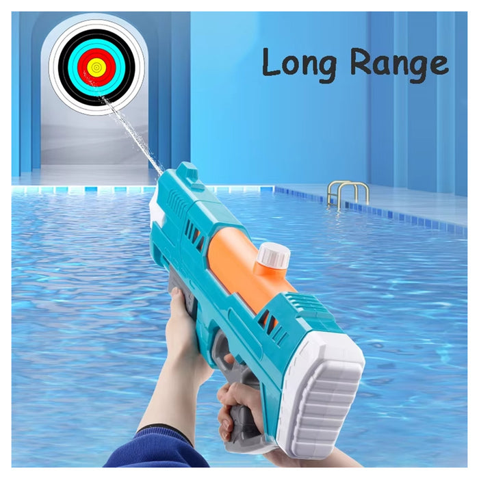 Trade Shop - Pistola Ad Acqua 25cm Grande Capacità Giocattolo Divertimento Estivo Per Bambini 618572 -