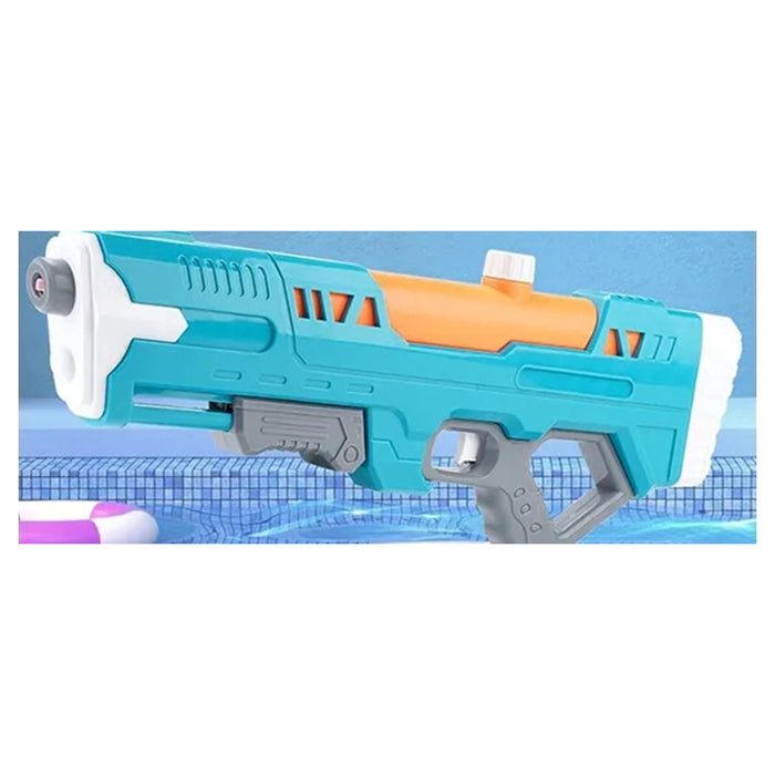 Trade Shop - Pistola Ad Acqua 25cm Grande Capacità Giocattolo Divertimento Estivo Per Bambini 618572 -