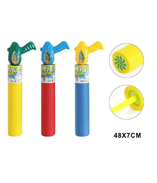 Trade Shop - Pistola Ad Acqua 48x7cm Tubo Schiuma Manico Pvc Estate Giocattoli Bambini 605476 -