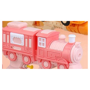 Trade Shop - Pistola Ad Acqua 5183 Design Locomotiva Con Vagone Per Bambini Gioco Estivo 23 Cm 618553 -