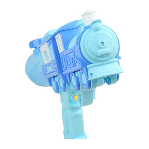 Trade Shop - Pistola Ad Acqua 5183 Design Locomotiva Con Vagone Per Bambini Gioco Estivo 23 Cm 618553 -