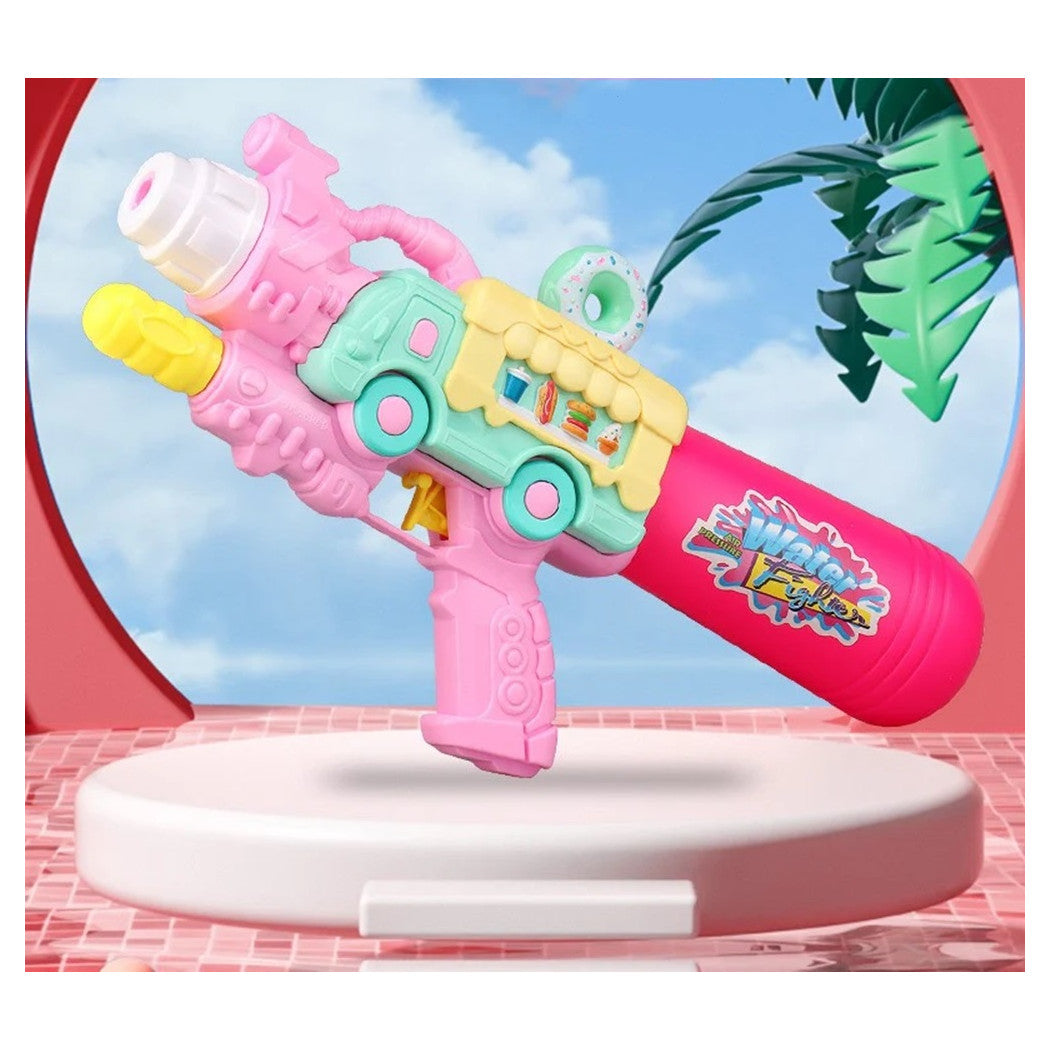 Trade Shop - Pistola Ad Acqua 5289a Design Camioncino Dolci Per Bambini Gioco Estivo 23 Cm 618552 -