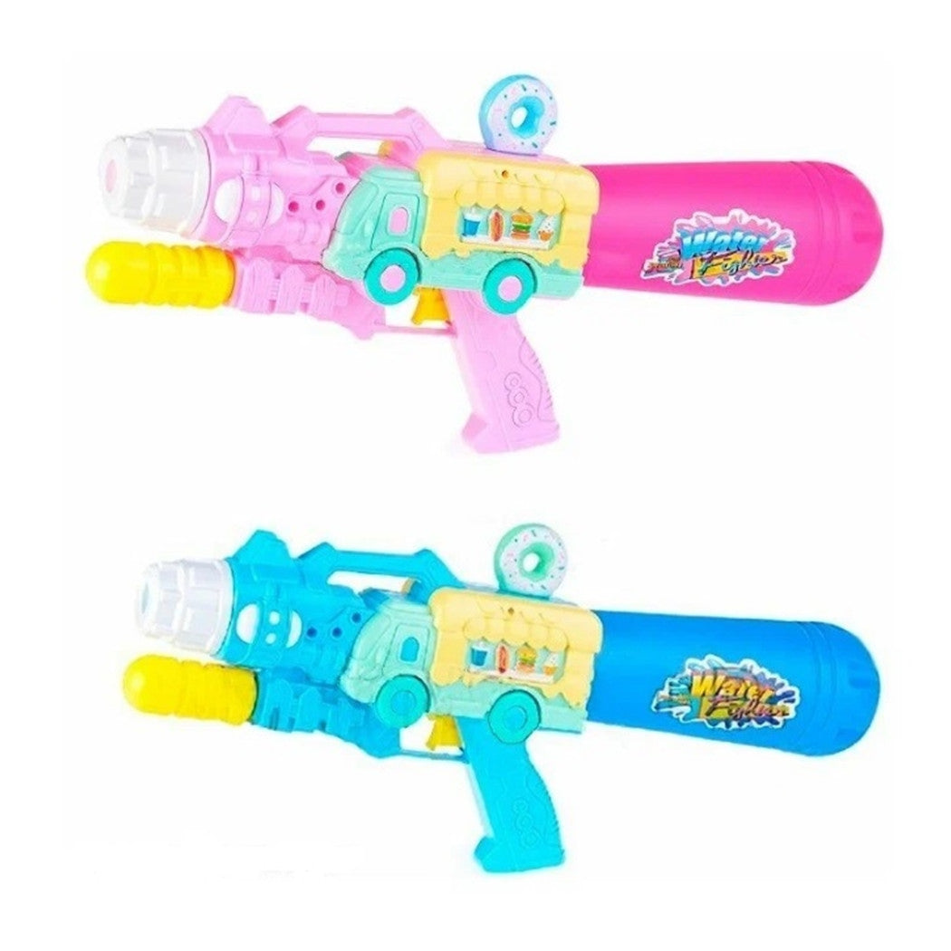 Trade Shop - Pistola Ad Acqua 5289a Design Camioncino Dolci Per Bambini Gioco Estivo 23 Cm 618552 -