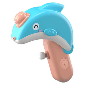Trade Shop - Pistola Ad Acqua A Forma Di Delfino 32 Cm Piccola Giocattolo Estivo Per Bambini 6738060 -