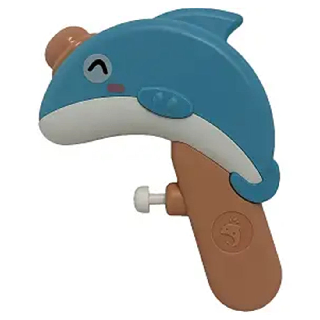 Trade Shop - Pistola Ad Acqua A Forma Di Delfino 32 Cm Piccola Giocattolo Estivo Per Bambini 6738060 -